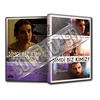 Şimdi Biz Kimiz - Who We Are Now 2017 Türkçe Dvd Cover Tasarımı